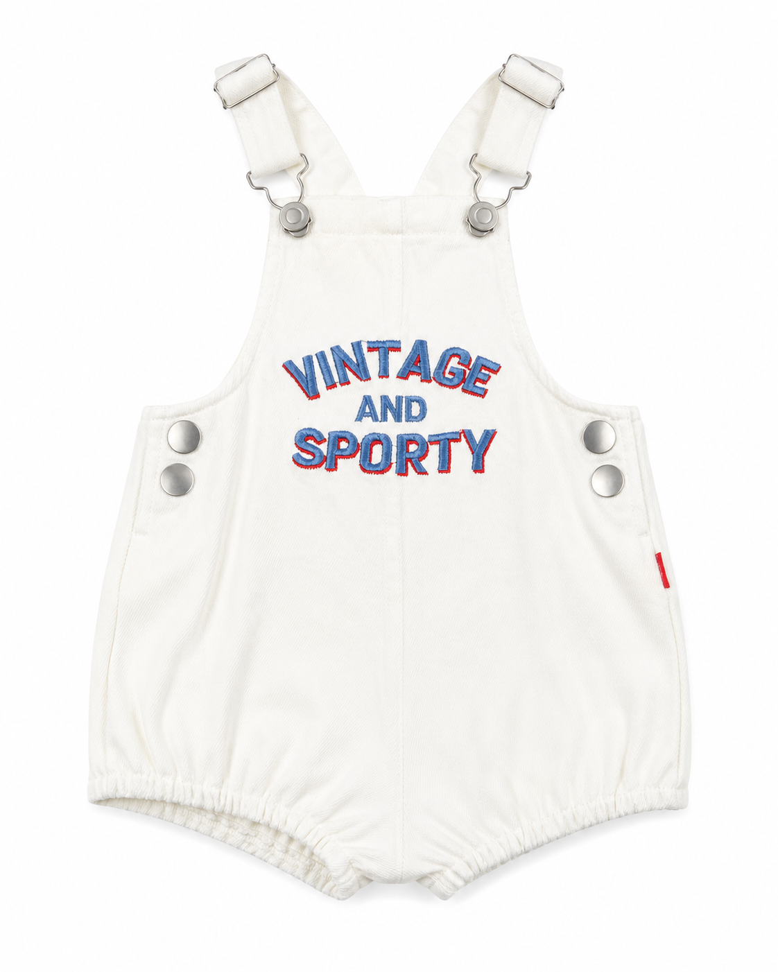 The Club Overalls | White Denim Baby Overalls – Calla Lili Kids