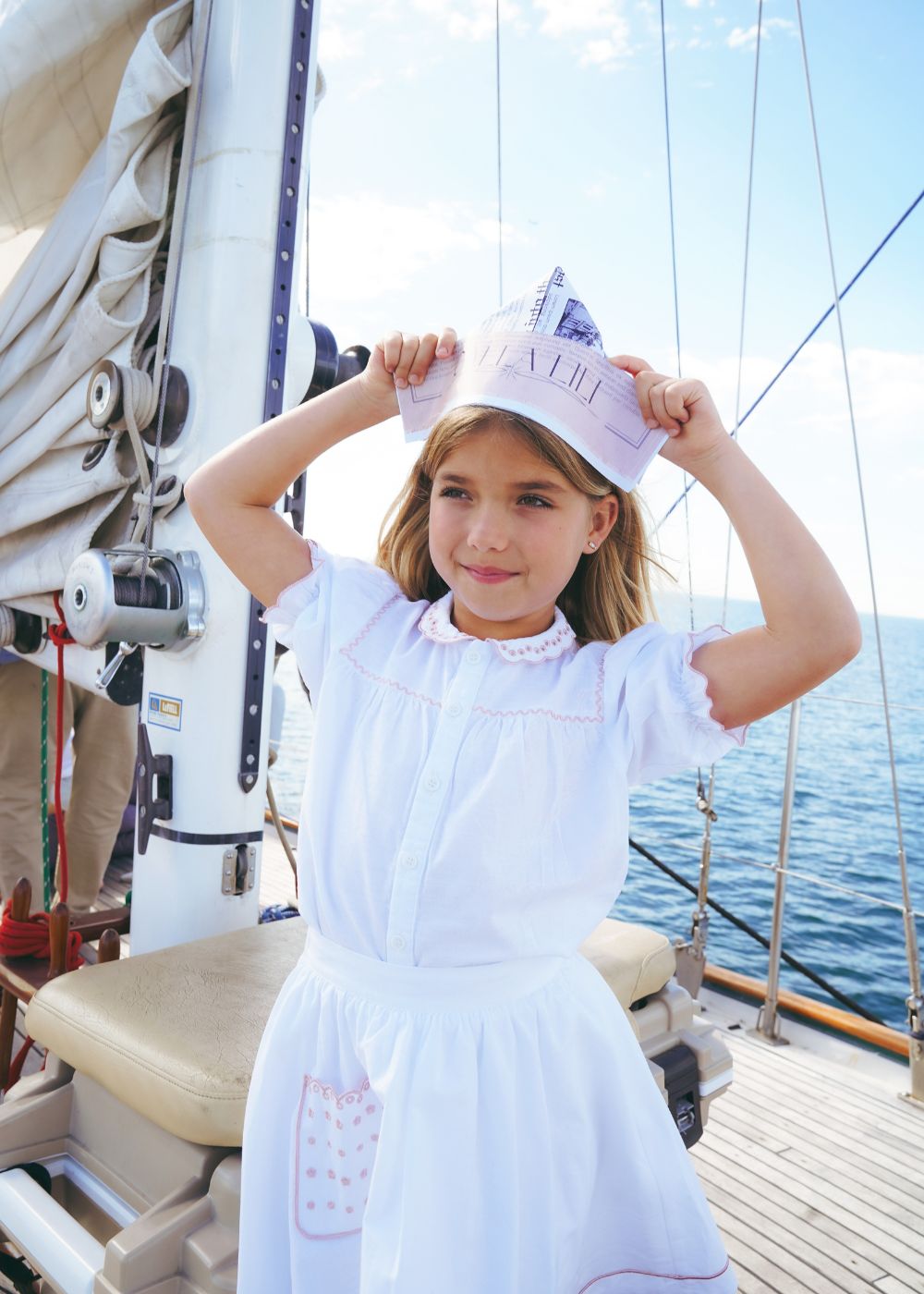 Rosie Linen Scallop Shirt