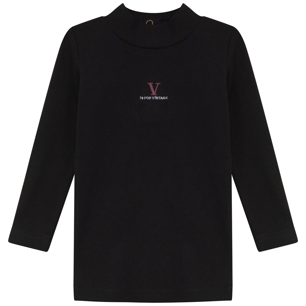 Coco Vintage Mock Neck