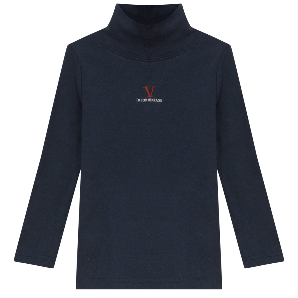 Coco Vintage Mock Neck