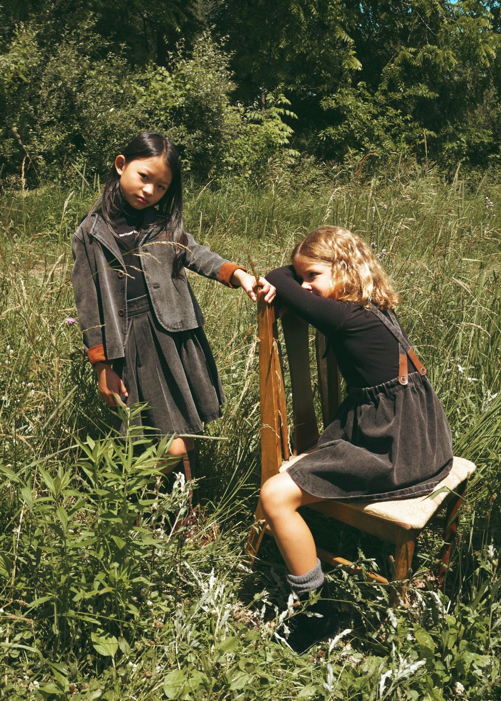 Denimwood Pinafore