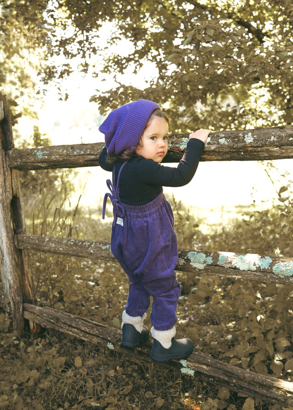 Iris Cord One-Piece