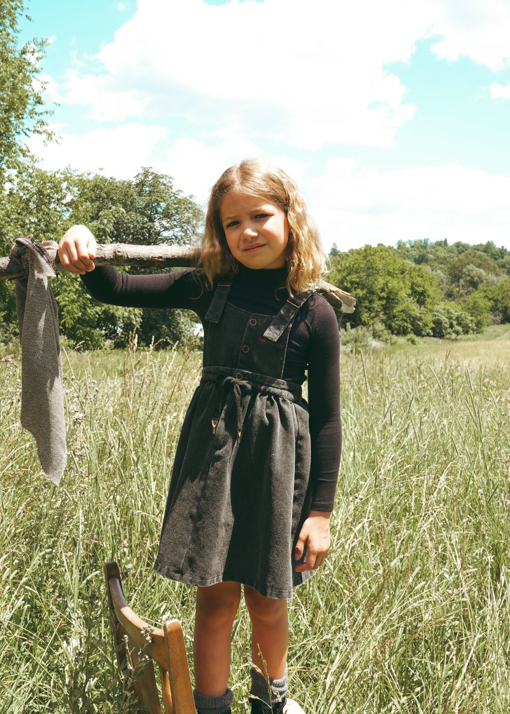 Denimwood Pinafore