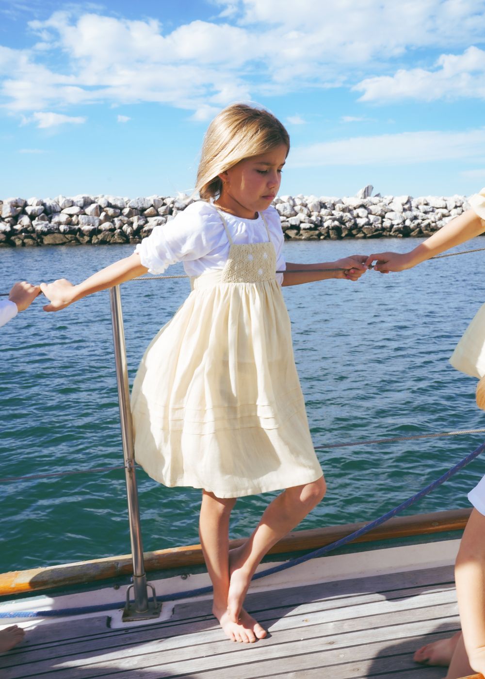 Lucy Dress | Smocked Girls Summer Dress Calla Lili Kids Lucy Dress | Smocked Girls Summer Dress Calla Lili Kids