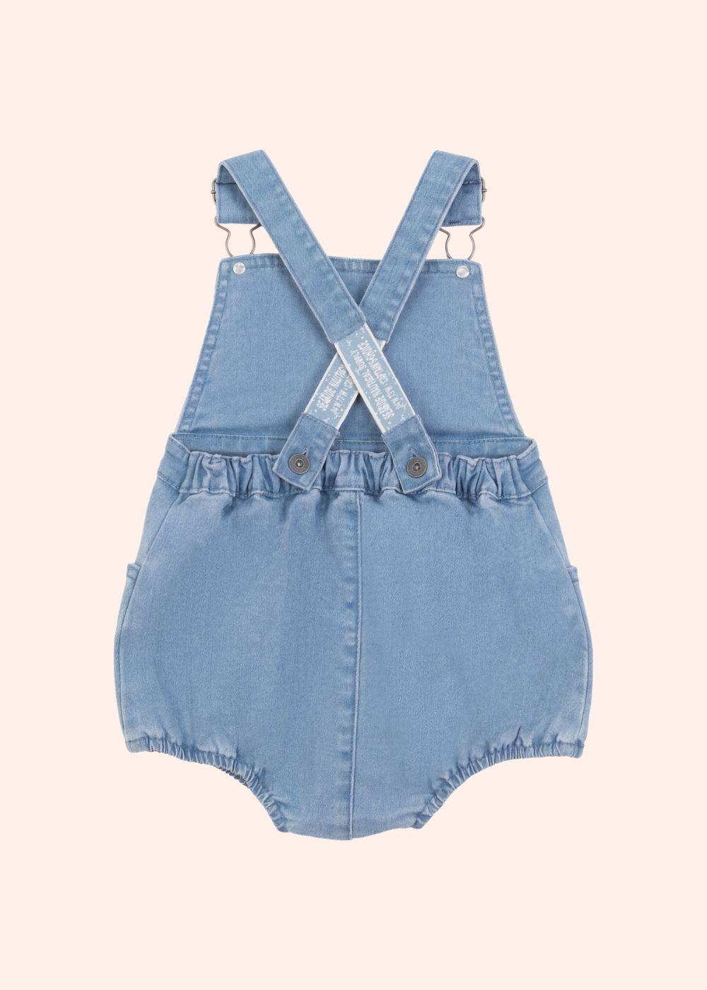 Marlow Romper | Denim Baby Boy Overalls – Calla Lili Kids