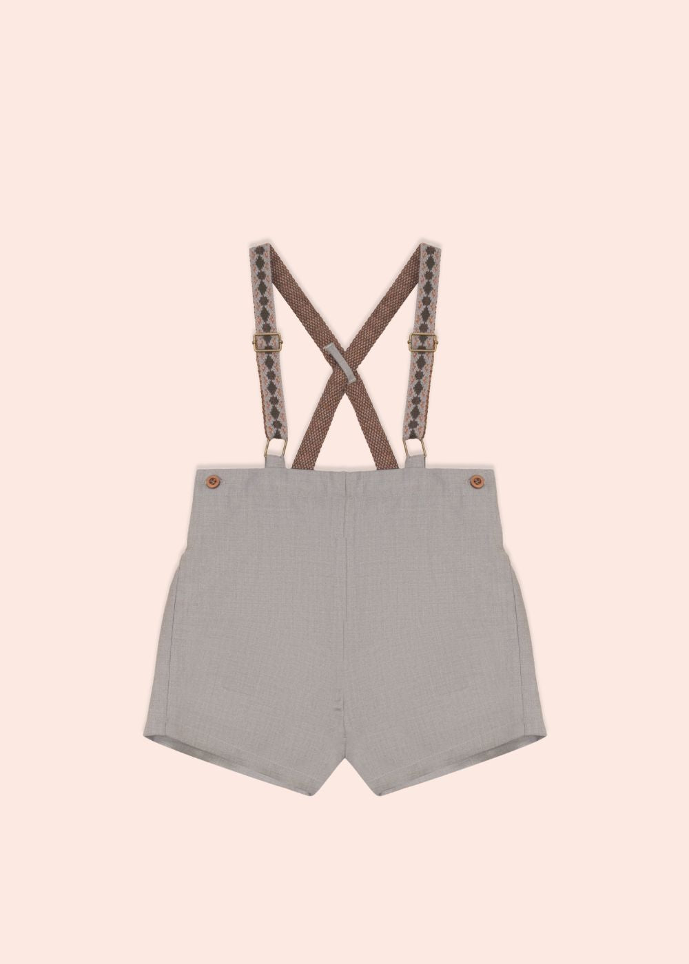 Romy Knit Suspenders Shorts